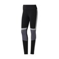 thumbnail image 1 of Reebok - Pantalones de yoga para mujer con paneles, color negro, pequeño, 1 of 2