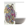 thumbnail image 2 of MKHERT Eagle Head Shower Curtain Waterproof Bath Curtain Decor 66x72 inch, 2 of 2