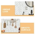 thumbnail image 3 of OULII 2Pcs Peel and Stick Backsplash for Kitchen Silver Waterproof Wall Tiles Decorative, 3 of 8
