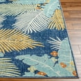 thumbnail image 5 of Mark&Day Outdoor Rugs, 9x12 Robards Coastal Indoor/Outdoor Yellow Area Rug, Non Shedding Pink Tan Dark Blue Blue Carpet for Patio, Porch, Deck, Bedroom, Living Room or Kitchen (8'10" x 12'), 5 of 6