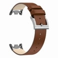 thumbnail image 1 of Correa de Piel y Acero Inoxidable para Xiaomi Mi Band 9/8 con Mica Protectora, 1 of 4