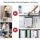 thumbnail image 4 of Basura Plegable Para Colgar En La Cocina, Cubo De Basura Plegable Para Almacenamiento De Residuos, Cubo De Basura Montado En La Pared, Cubo De Basura Para Baño E Inodoro Vogacara HA045294-03, 4 of 6