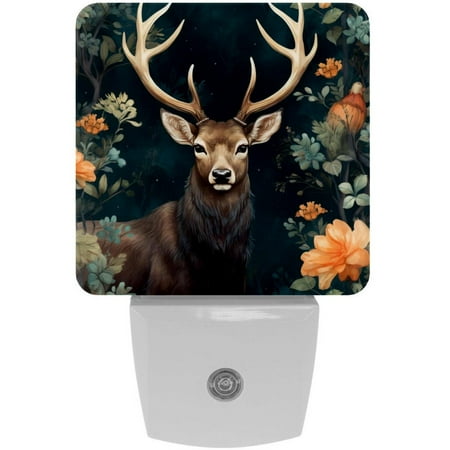 

Deer LED Square Night Light - Energy Efficient and Stylish Illumination for Bedrooms and Hallways - 200 Characters