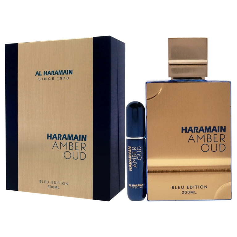 Al Haramain Amber Oud Bleu Edition Eau De Parfum Spray By Al Haramain - 6.7 oz Al Haramain Amber Oud Bleu Edition Eau De Parfum Spray By Al Haramain - 6.7 oz