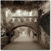 Trademark Fine Art "Giardini Italiano VI" Canvas Art by Alan Blaustein
