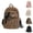 Brown, variant on Zguuel School Backpack High School Bookbag Heavy Duty Fashion Student Bag Large Capacity Lightweight Waterproof Backpacks for College Students Travel Daypack