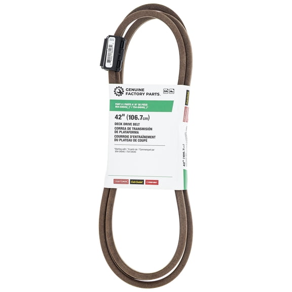 MTD 490-501-F019 42" Deck Belt Troy-Bilt Bronco ZT Super RZT Rider 50 42 V616G