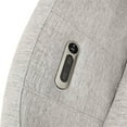 thumbnail image 5 of Pemberly Row Contemporary Fabric Swivel Glider Recliner in White, 5 of 12