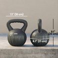 thumbnail image 3 of Soozier Kettlebell, 13 lbs Kettle Bell with Non-Slip Handle, 3 of 10