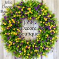 thumbnail image 2 of New Thanksgiving Autumn Door Plant Decoration Garland Simulation Hanger Eucalyptu Garland Home Home Decor Spring Signs for Front Porch, 2 of 7
