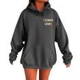 thumbnail image 2 of Second Grade Teacher Hoodies for Women 2025 Fall Winter Back To School Hooded Sweatshirt with Pockets Pullover Tops, 2 of 7