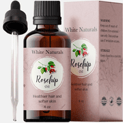 100% Pure Rosehip Seed Oil, Rosehip Oil For Face, Hair and Nails, Cold Pressed Unrefined Carrier Oil For Essential Oil Skin Care Moisturizer by White Naturals