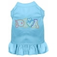 thumbnail image 4 of Mirage Pet Technicolor Diva Rhinestone Pet Dress Baby Blue XXL, 4 of 11