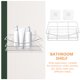 thumbnail image 2 of Estante de baño adhesivo para ducha, organizador de pared para maquillaje, 2 of 8