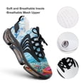 thumbnail image 4 of Oil Flower Walking Shoes for Men Woman Lightweight Tennis Fashion Elastic Sports Shoes Cushion Basketball Shoes, 4 of 7