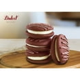 thumbnail image 3 of Dulcet Gift Baskets Chocolate and Red Velvet Whoopie Pie Thank You Tin Assortment, Cookie and Cream Snacks for Men and Women With Prime Delivery, 3 of 7