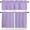 Purple, variant on Purple Kitchen Curtains Set Small Half Curtains 24 Inches Length, Modern Pure Lavender Purple Rod Pocket Window Treatment Bedroom Tiers and Valance Set for Cafe Bathroom