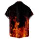 thumbnail image 4 of Tops Para Hombre Botones Casuales Playa Camisa de Manga Corta Con Estampado Sin Posicionamiento Blusa Odeerbi ODB179739, 4 of 5