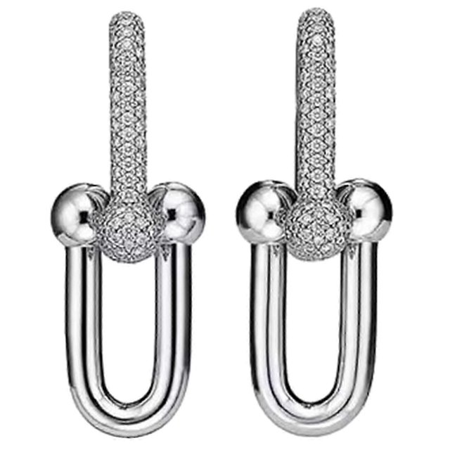 Versatile Horseshoe-shaped Earrings A Stylish Jewelry Accessory That Elevates Your Fashion Statement