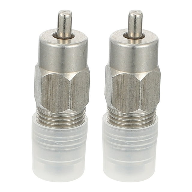 2 bebederos prácticos para pollos, de acero inoxidable, con grifo para beber.