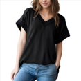 thumbnail image 1 of Blusas de Corta para Mujer Negras XL, 1 of 6