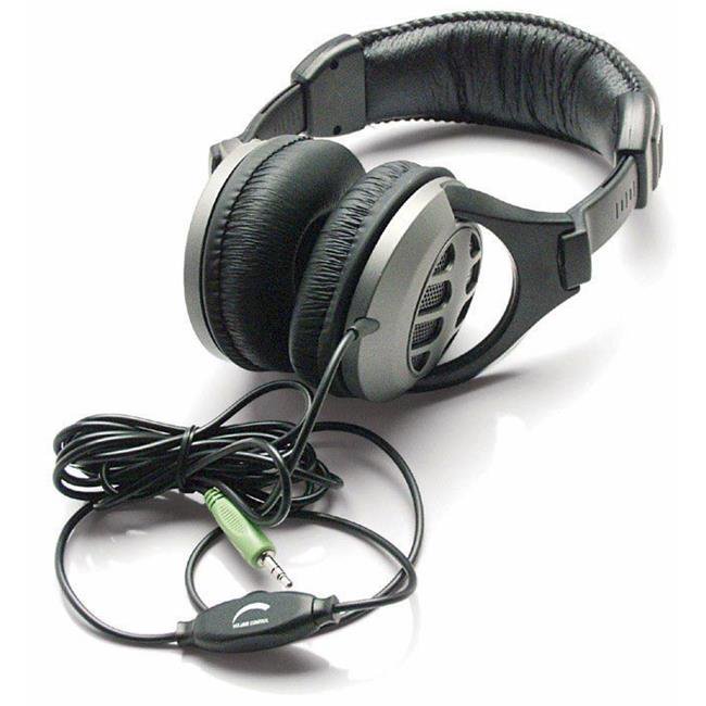 Dynamic Stereo Headphones with Volume Control