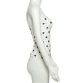 thumbnail image 4 of Strapless Sleeveless Dot Print Bandeau Top Adjustable Tube Vest for Party & Daily Wear, 4 of 9