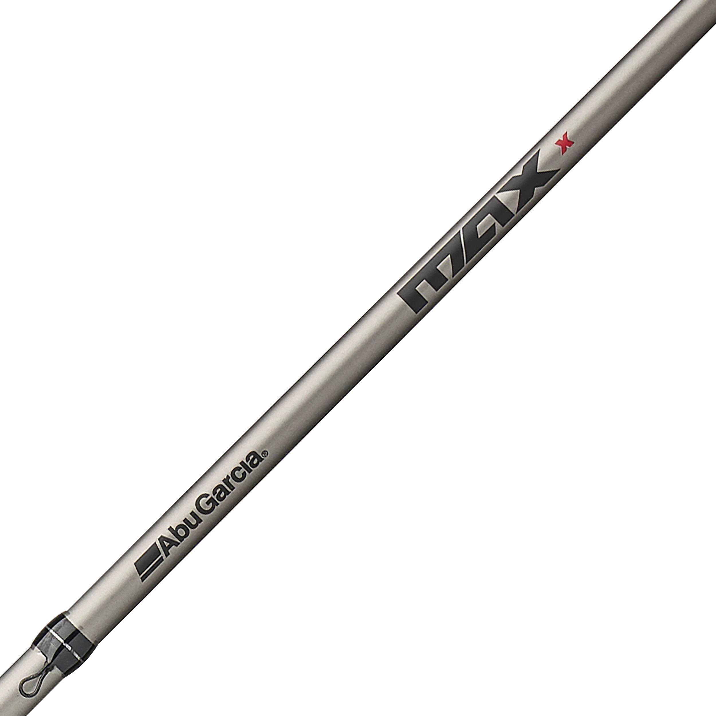 Abu Garcia Max X Baitcast Fishing Combo, 6'6" Medium Rod, Right-Handed Reel