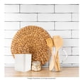 thumbnail image 4 of Canister Homecreations Metal Blanco con Tapa Bambú 1300ml, 4 of 4