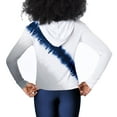 thumbnail image 2 of Women's Certo  White Dallas Cowboys Rundown Lightweight Pullover Hoodie, 2 of 2