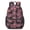 Purple, variant on Pug and Hearts Pink Pattern 17" School Backpacks for Teens,Waterproof Oxford Fabric,S-Shape Padded Straps for School,Travel,Hiking,Camping