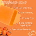 thumbnail image 3 of QunYou Persimmon Moisturizing Cleansing Soap Refreshes and Comforts Body Foaming Cleansing Soap Bar for Daily Aromatherapy, 3 of 9