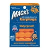 Mack's Earplugs Waterproof Soft Moldable Silicone Putty, 22 dB, 12-Pack