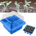 thumbnail image 4 of Inicio De Semillas De 9 Agujeros Caja De Cultivo De Semillas De Plantas Bandeja De Plántulas De Plantas Reutilizable Para Flores Frutas Verduras Serendint HA039777-00, 4 of 6