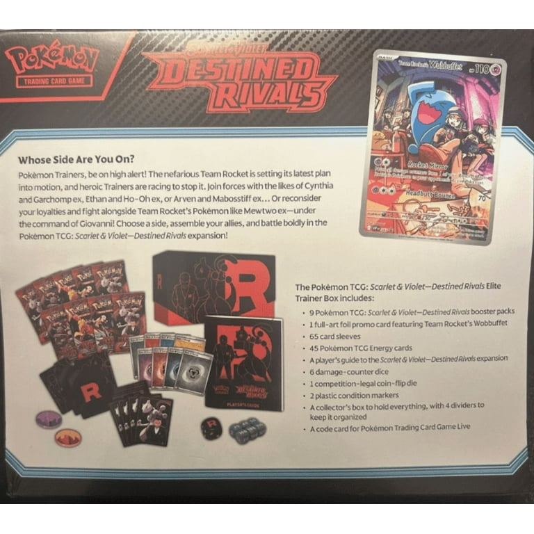 Pokemon TCG, Scarlet & Violet Destined Rivals Elite Trainer