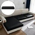 thumbnail image 4 of Stretch Cushion Covers Leather Couch Cushion Covers Waterproof Seat Covers RV, 4 of 10