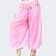 thumbnail image 2 of Pantalones elegantes de danza del vientre para mujer - Pantalones anchos con abertura de gasa y lentejuelas - Cintura elástica, talla única para cinturas de 68-110 cm, 2 of 3
