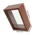 thumbnail image 2 of WHAMVOX Shadow Box Frame Dried Flower Photo Frame Dark Red Wall Mountable 1Pcs, 2 of 8