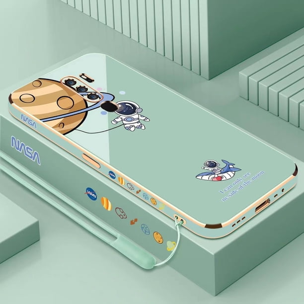 funda Honor Magic 5 Pro Magic 5 Magic 4 Magic 3 Magic 5 LITE 5G Magic 4 lite 4G 5G Play 5T Pro Play 5T Telescopio Astronauta Anti-Fall Funda para teléfono móvil Gao Jiahui unisex