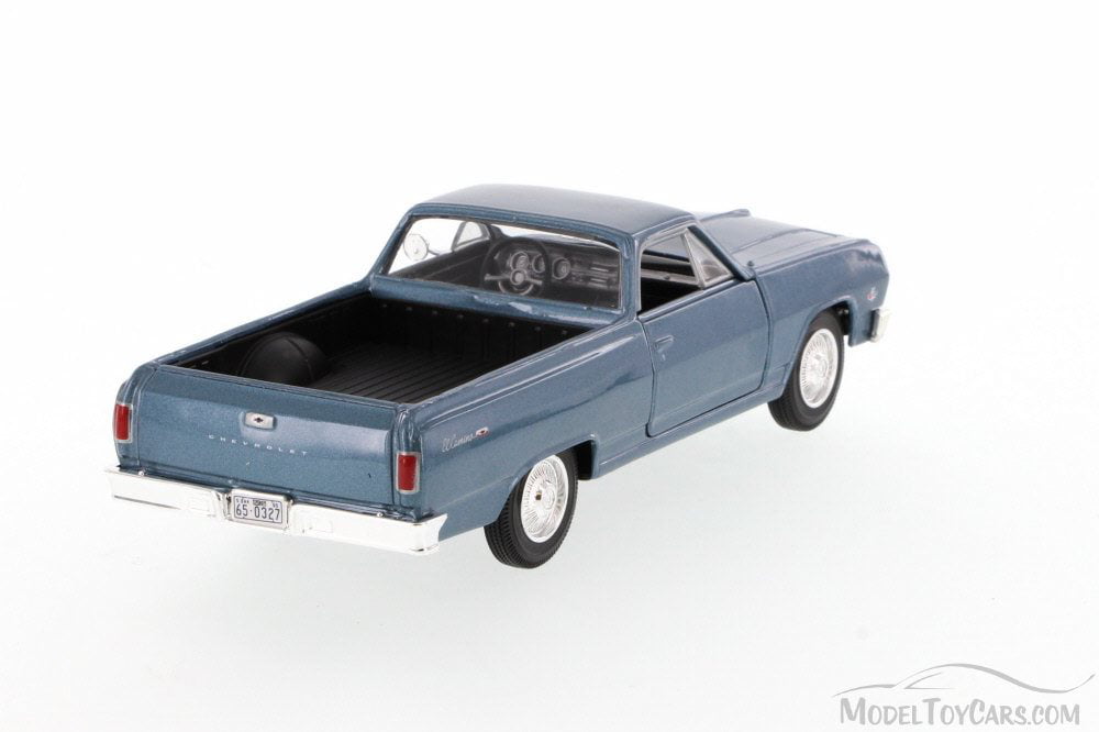 1965 Chevrolet El Camino Hard Top, Blue - Maisto 31977BU - 1/24 Scale  Diecast Model Toy Car