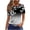 Black, variant on HONHUZH Womens Summer Tops Short Sleeve Crew Neck Top Leaves Graphic T Shirts Going Out Casual Trendy 2026