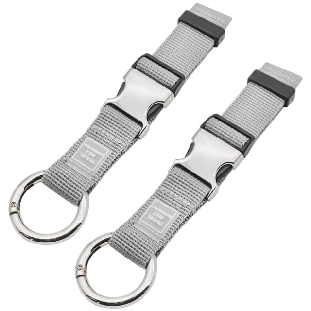 Correa para equipaje WESTONETEK Add-A-Bag Jacket Gripper (2 veces gris)