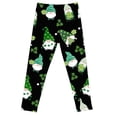 thumbnail image 3 of Tiijoy St. Patrick's Day Tights for Girls Kids Comfy Stretch Athletic Leggings, Sizes 1-12, 3 of 4