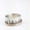 Silver, variant on Two Tone Electroplated Antique Silver Rings With Engraved Forest Birds And Geometric Design For Womens Jewelry