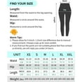 thumbnail image 4 of CAMBIVO Yoga Pants for Women, High Waisted Workout Leggings with Pockets, 4 of 8