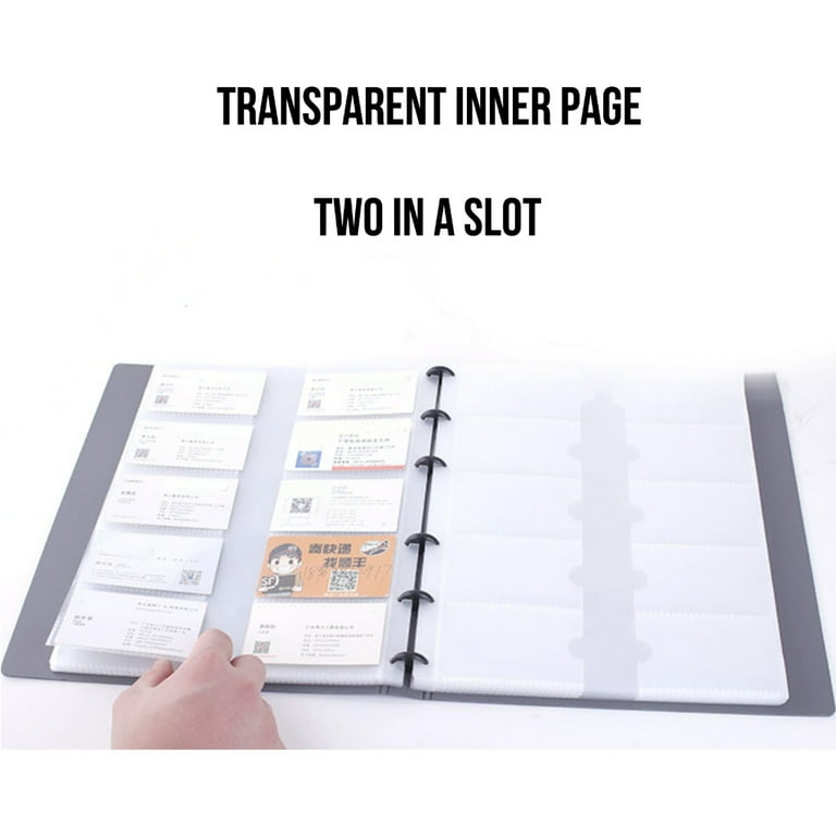 Plastic Card Binder Card Collection Album Holds 600 Card, Trading Cards  Binder - Walmart.com