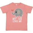 thumbnail image 3 of Inktastic My Tia Loves Me Grandchild Boys or Girls Toddler T-Shirt, 3 of 5