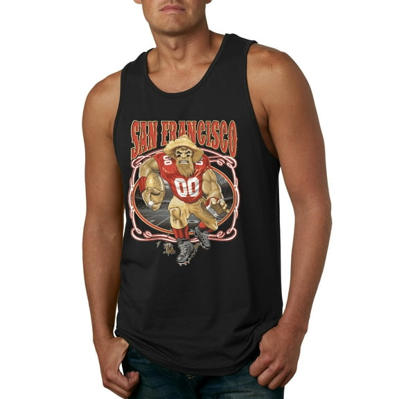 Wild Bobby, San Francisco Fan | SF Fantasy Football ,Sports, Men Graphic Tank Top, Black, Small