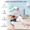 thumbnail image 2 of Tignapoo Cordless Electric Spin Scrubber with 4 Interchangeable Heads for Bathroom, Kitchen, Tiles, and More - LED Light Included, 2 of 6