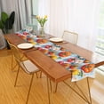 thumbnail image 2 of Yayeee Table Runner 90 inches Long Home Kitchen Dinning Party Decoration, Watercolor Tomatoes, 2 of 7